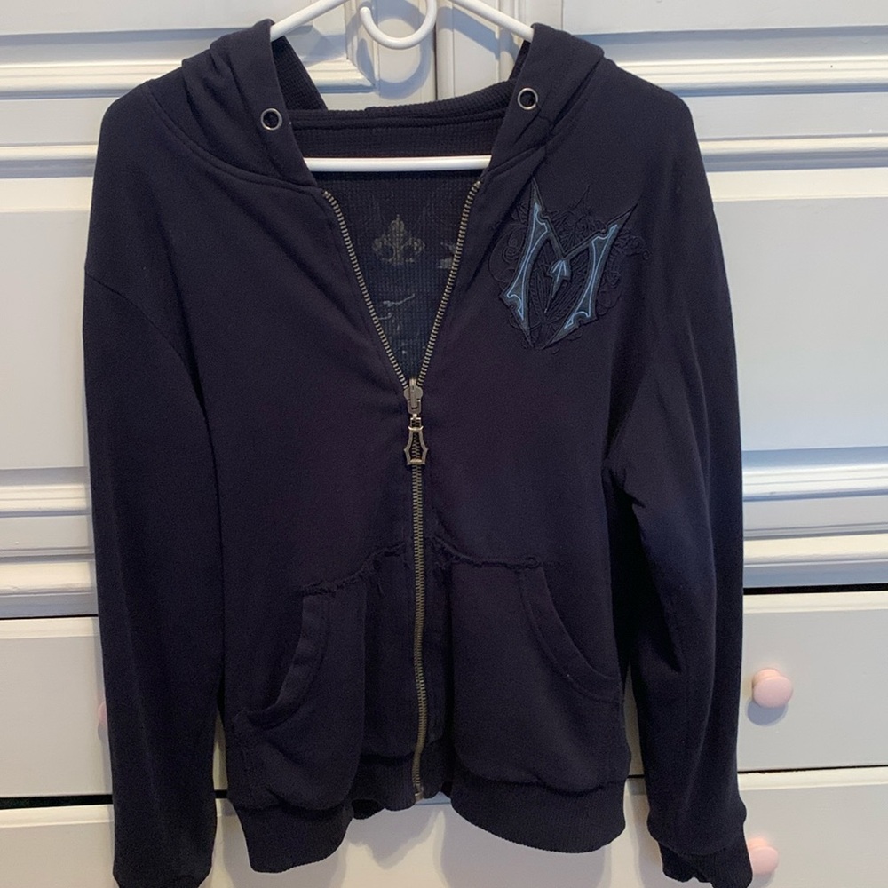 Affliction Monarchy reversible hoodie/jacket